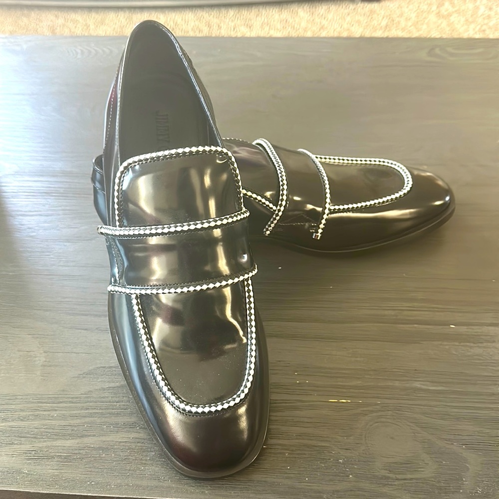 Jimmy Choo Mens Leather Loafer
